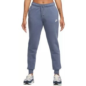 Nike Joggers Women's Size 4X Blue Sportswear Club‎ Fleece Pockets DV5085-491 NWT